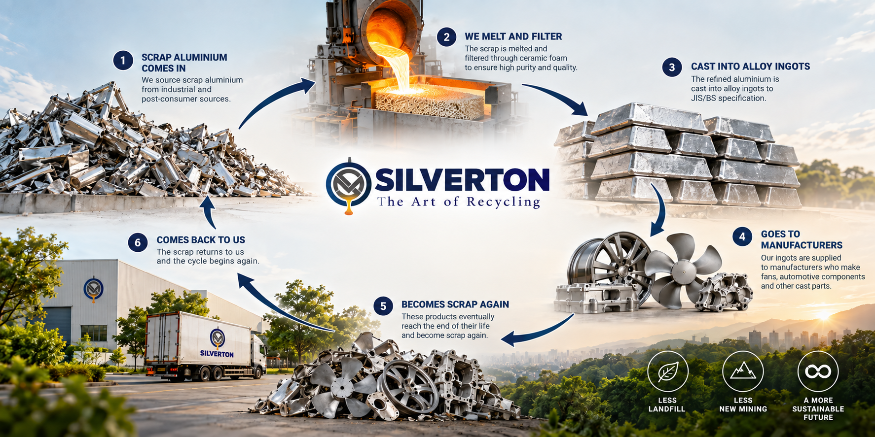 Silverton Metals Circular Aluminium Recycling Process